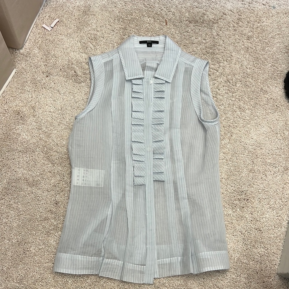 Hugo Boss - tuxedo sleeveless shirt